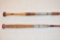 Two Bamboo FIshing Spinning Rods
