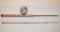JC Higgins Bamboo Spinning Rod with Reel