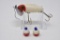 Fred Arboggast Lure & Two Bobbers