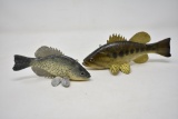 Two Tony Houghes 2006 Fish Decoy's