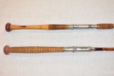 Two Bamboo FIshing Spinning Rods