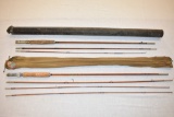 Two Bamboo Fly Fishing Rods