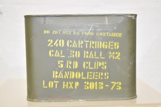 Ammo. 30 Ball M2, 240 Rds