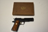 Gun. Colt Model Mk IV Series 70  9mm cal Pistol