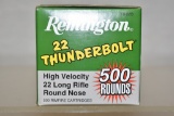 Ammo. 22 cal, 500 Rds