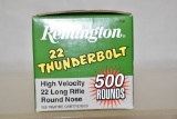 Ammo. 22 LR, 500 Rds