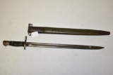 WWI Winchester 1917 Bayonet & Scabbard