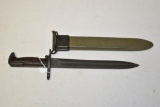 WWII M1 Garand 1942 Bayonet & Scabbard