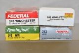 Ammo 243, 80 Rds