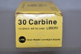 Ammo. 30 Carbine, 50 Rds