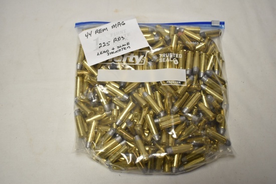 Ammo. 44 Rem Mag, 225 Rds