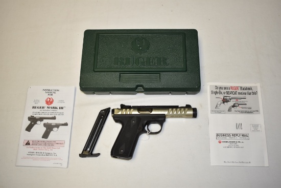 Gun. Ruger Model 22/45 Lite 22 cal Pistol