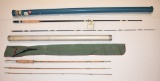 Two Bamboo Spilt Fishing Fly Rods