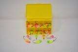 Jig Head Fishing Lures with Case