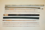 Two Bamboo Fishing Fly Rods