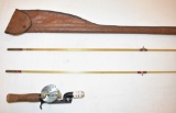 Two Fishing Rods with Shakespeare Reel