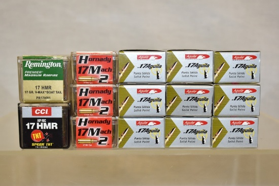 Ammo. 17 cal, 663 Rds