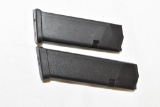 Two Glock Model 19 9mm Magazines