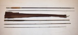 Two Wood Fishing Rods