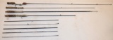Four Steel Fishing Rods
