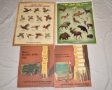 Four Remington & Winchester Advertisment Posters