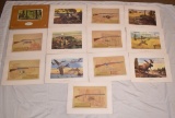 Twelve Remington 150th Anniversary Prints