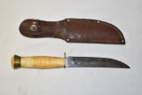 Solingen Fixed Blade Hunting Knife with Sheath