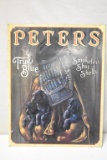 Peters Shotgun Shells Advertising Metal Sign