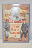 The Union Metallic Cartridge Co. Tin Sign