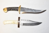 Two Fixed Blade Knives