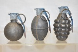 Three Dummy Grenades