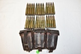 Ammo. 1915 German Ammo Pouch & 30 Rds 8mm