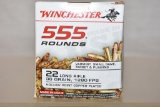 Ammo. 22 LR. 555 Rds