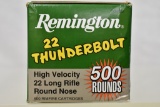 Ammo. 22 LR. 500 Rds