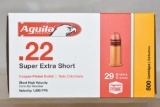 Ammo. 22 Short. 500 Rds