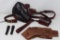 Leather Gun Holsters, Straps& Ammo Holders