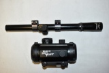 Two Tasco Scopes. 4 x 15 & Pro Point