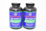 Two Winchester 231 Powders 2 lbs.