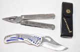 Schrage Folding Blade & Leatherman Multitool