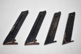 Four High Standard .22 LR Cal Magazines