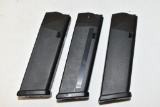 Three Glock 10 MM Magazines