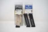 Two Smith & Wesson & One Walther Magazines