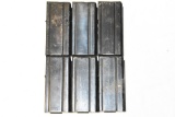 Six M1 Carbine Magazines