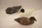 Three Wooden Duck Decoy