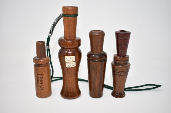 Four Wood Duck Hunting Calls