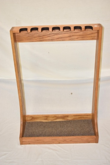 Oak Gun Rack