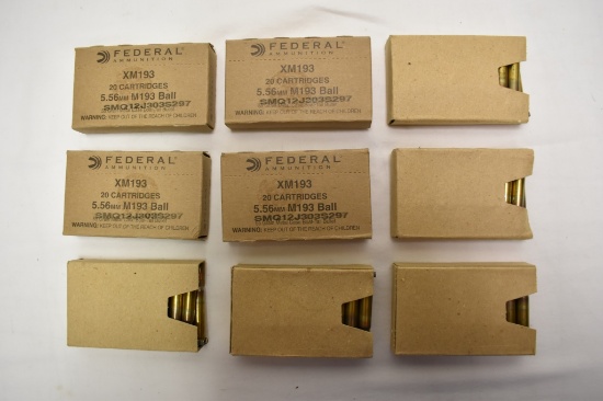 Ammo. 5.56mm 180 Rnds with Stripper Clips