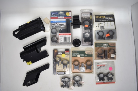 Mixed AR Parts Mounting Brackets, Remounts & Len