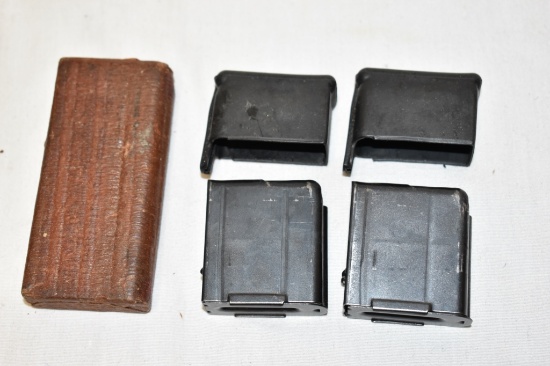 Three M1 Carbine Clips. 2 5 Rnd & 1 10 Rnd