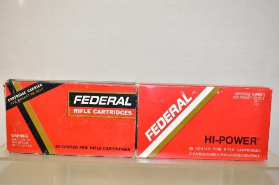Collectible Ammo. Federal 30-06 Springfield 40 Rds